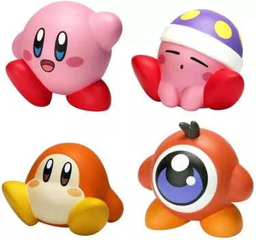 Kirby the Star Soft Vinyl Figure of 4 types [Set (Full Complete)]