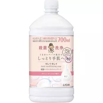 Kirei Kirei Лечебное мыло от натяжения, сменный блок 700 мл, Лев