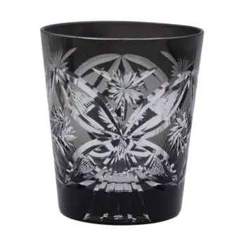 Kiriko Kiriko Kiriko Стакан Kiriko Rocks Стакан Холодный, смешанный с горячим Butterfly Sake, Shochu, Вода, Вода, (черный) чёрный