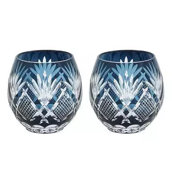Kiriko Kiriko Pair Kiriko Glass Kiriko Rocks Glass Cold Mixed with Mixed with Hot 60th 60th Birthday Gift Kiriko Tamakyo Sake, Shochu, Water, Water,