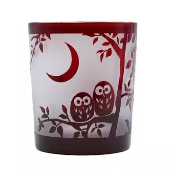 Кирико Стекло Кирико Кирико Сова (красный) красный