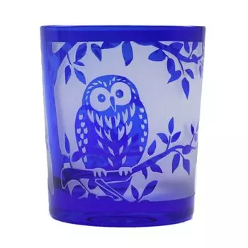 Кирико Стекло Кирико Сова (синий)
