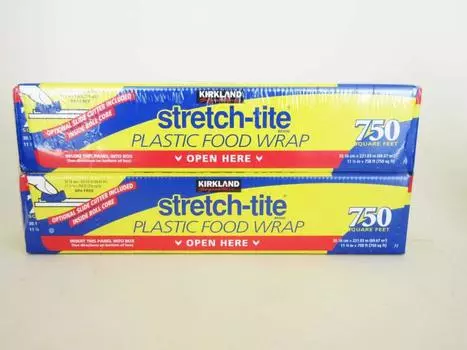 KIRKLAND KIRKLAND 231m Пищевая пленка Kirkland Signature 231m x 2 шт. STRETCH-tite