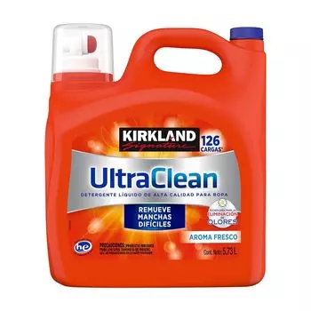 KIRKLAND Kirkland Ultra Liquid Laundry Стиральный порошок Стиральный порошок (Синтетическое моющее средство) 5.73л чистый