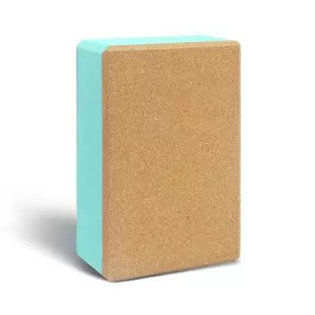 Кирпич для йоги EVA и пробка Синтетические упражнения на растяжку Блок для йоги Домашнее использование Тренажерный зал Фитнес Пилатес Йога Вспомогательное оборудование для танцев