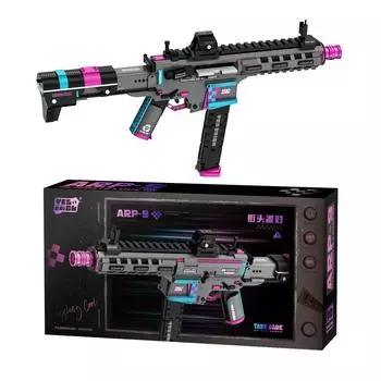 Кирпич также имитировал курицу Mp-5 Dark Night Ghost собранный строительный блок модель пистолета для отправки мальчикам подарков украшения игрушки