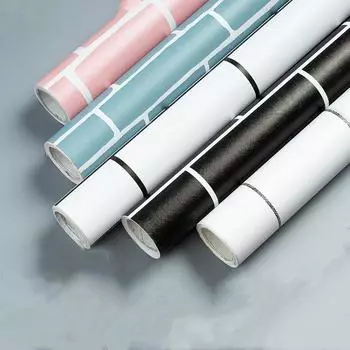 Кирпичные обои в европейском стиле, маленькие свежие украшения для спальни, самоклеящиеся обои 5428-1