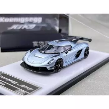 Кирпичный дом HKM 1:64 Ice Blue Jesko Attack Racing спортивная модель литой металлической машины BN