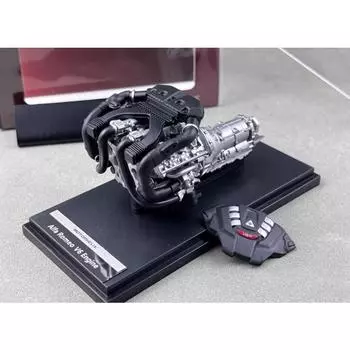 Кирпичный дом MH 1:18 Romeo V6 Двигатель Модель Литой Металлический Автомобиль Новая Коллекция