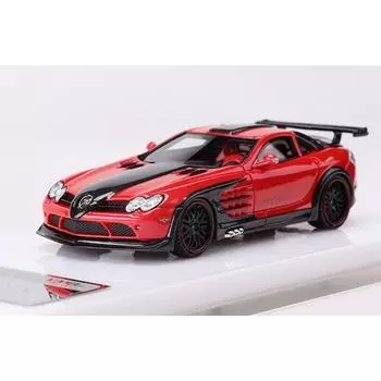 Кирпичный дом ВМБ 1:64 Красный Benz SLR Hamann Coupe Гоночная спортивная модель литой смоляной машины Новая коллекция