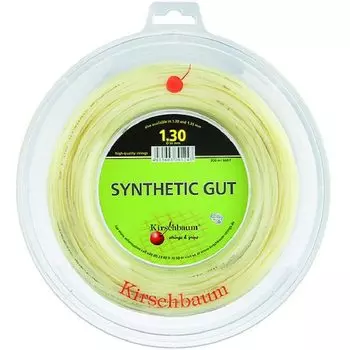Kirschbaum Tennis String Synthetic Gut SG130R Amber 130mm/200m