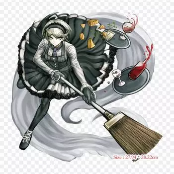 Kirumi Tojo Danganronpa V3 Killing Harmony наклейка с принтом на одежду DIY термонаклейки для футболок патч утюг на переносе патч