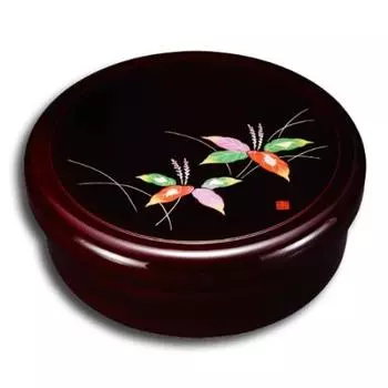 Кишу лаковый дюймовый чайный ящик Tame Futari Shizuka 10,5