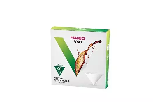 Кислородный отбеливатель бумажного фильтра для Hario V60 01