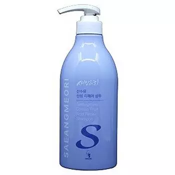 Кислотный шампунь, для секущихся волос, травяной охлаждающий восстанавливающий шампунь с полезными ингредиентами, Saeanmeori, шампунь 750 мл