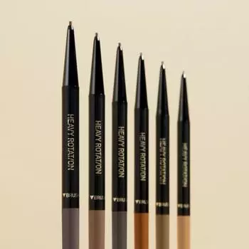 Kisme [new Mute Color Ultra Slim Brow] Kismi Heavy Rotation Eyebrow Pencil 6 Colors 03 ash brown