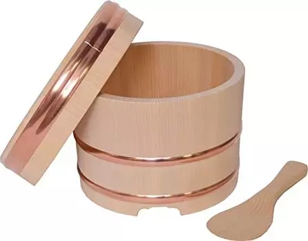 Kiso Craft Kisosawara Edo Type Hitsu, на 5 чашек, ковш ручной работы с надписями, натуральный