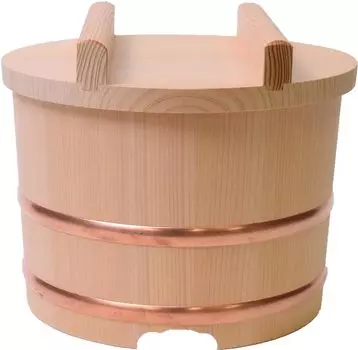 Kiso Crafts Kiso Sawara Nosebitsu 15см с маленькими буквами-совочками (2 чашки) бежевый