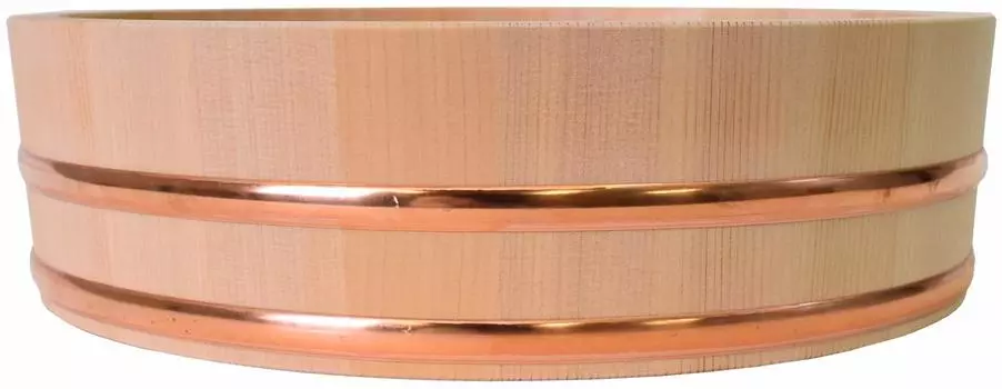 Kiso Crafts Ohitsu Сделано в Японии Деревянный стол для суши Sawara для риса 30 см примерно на 3 чашки FH-30