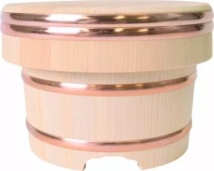 Kiso Crafts Ohitsu тип Edo Сделано в Японии Деревянная Савара 3 чашки