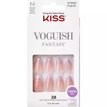 KISS Bogwisi Fantasy Nail Tips Rainy Night 28 pieces
