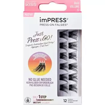 KISS Eyelash imPRESS Press On False Bold Volume 14 шт.