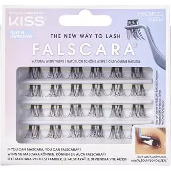 KISS Falscara false eyelash multipack Wisp Multi 02, 24 pieces