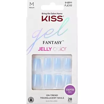 KISS Jelly Fantasy Nail Tips Jelly Crushin 28 pieces