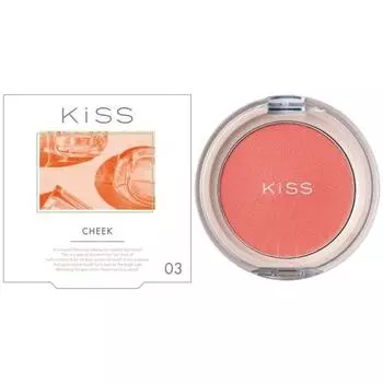 KiSS (Kiss) Crealdi Blush 03 Guava Parfum 4g New sensation clay touch cheek, complexion, transparency