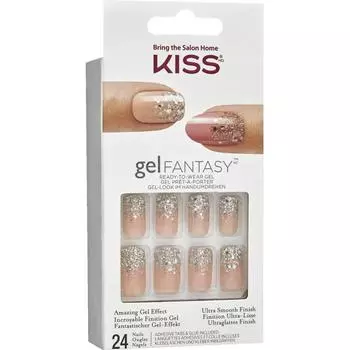 KISS Kiss Gel Nail Tips Fantasy Fancy Full 1 Set
