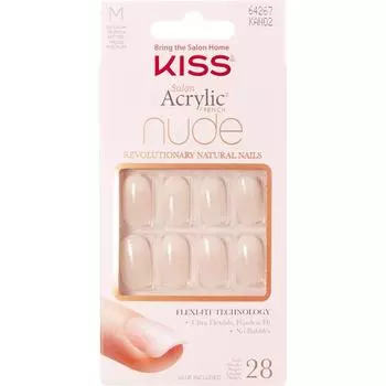 KISS Kiss Salon Acrylic French Nail Tips Graceful 1 Set