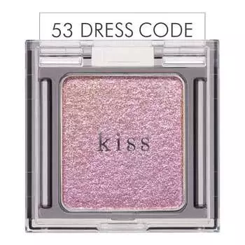 Kiss kiss sheer glitter eyes 53 dress code 2.1g classy mauve pink glitter eye color that creates a natural three-dimensional look and wet gloss