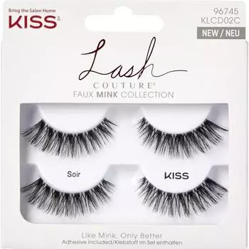 KISS Lash Couture Double Pack Eyelash Eyelash Soir 2 Sets