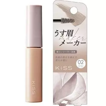 KiSS Light Eyebrow Maker 02 пепельно-бежевый 6 г