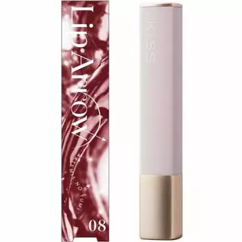 Kiss lip arrow 08 artemiss arm ultra-fine lip with a plump, raw texture mouth corner makeup m-shaped lip