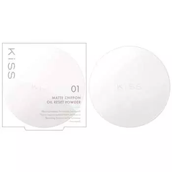 KiSS Matte Chiffon Oil Reset Powder 01 Makeup Base Clear Lucent 4.7g (x 1)