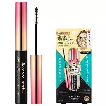 Kiss Me Heroine Make Micro Mascara Advanced Film N 4,5 г, 01 Deep Black, 1 шт.