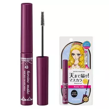 Kiss Me Тушь для ресниц Heroine Make Micro Mascara EX, ГЛУБОКИЙ ЧЕРНЫЙ, 1 шт.