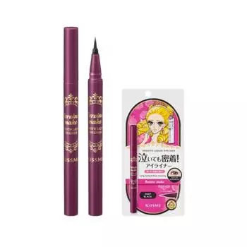 Kiss Me Heroine Make Smooth Liquid Eyeliner N, 0,4 мл, насыщенный черный