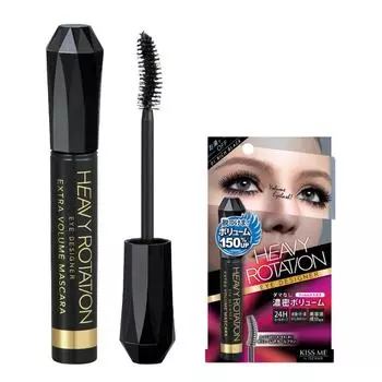 Kiss Me Тушь для ресниц Heavy Rotation Extra Volume, 1 шт.