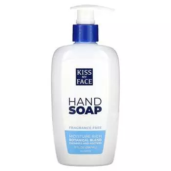 Kiss My Face, дезинфицирующее средство для рук, без отдушек, 9 жидких унций (266 мл)