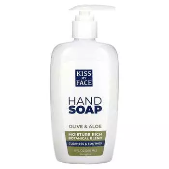 Kiss My Face, Hand Soap, Olive & Aloe, 9 fl oz (266 ml)