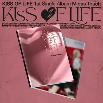 KISS OF LIFE - 1-й сингл-альбом Midas Touch CD