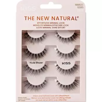 KISS The New Natural Multi 02 Eyelash Nude Blazer 8 упаковок