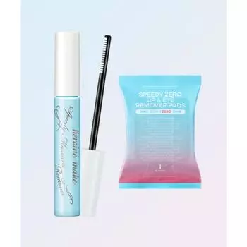 KISSME Set Speedy Mascara Remover + Remover Pad 30 sheets