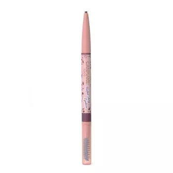 Кисть для бровей Canmake Perfect Airy Eyebrow 05 Grape Brown с вытягивающим овальным стержнем, 1 шт., (х 1)