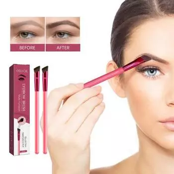 Кисть для бровей Mutifunction, угловая кисть для бровей