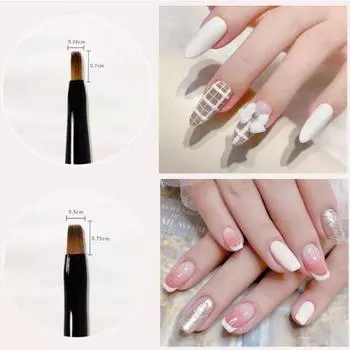 Кисть для дизайна ногтей, практичная противоскользящая, легко наносится, тонкая работа, абстрактный инструмент для красоты «сделай сам», товары для дома 12