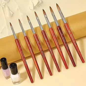 Кисть для дизайна ногтей Redwood Pole Кисть для подводки полосатая кисть для рисования узоров УФ-гель для наращивания ногтей Ручка для резьбы Инструмент для маникюра своими руками