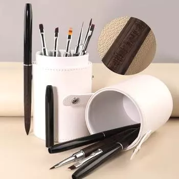 Кисть для дизайна ногтей с нелиняющей нейлоновой щетиной Сверхлегкая удобная ручка Кисть для рисования ногтей Ручка для рисования Маникюрный инструмент I